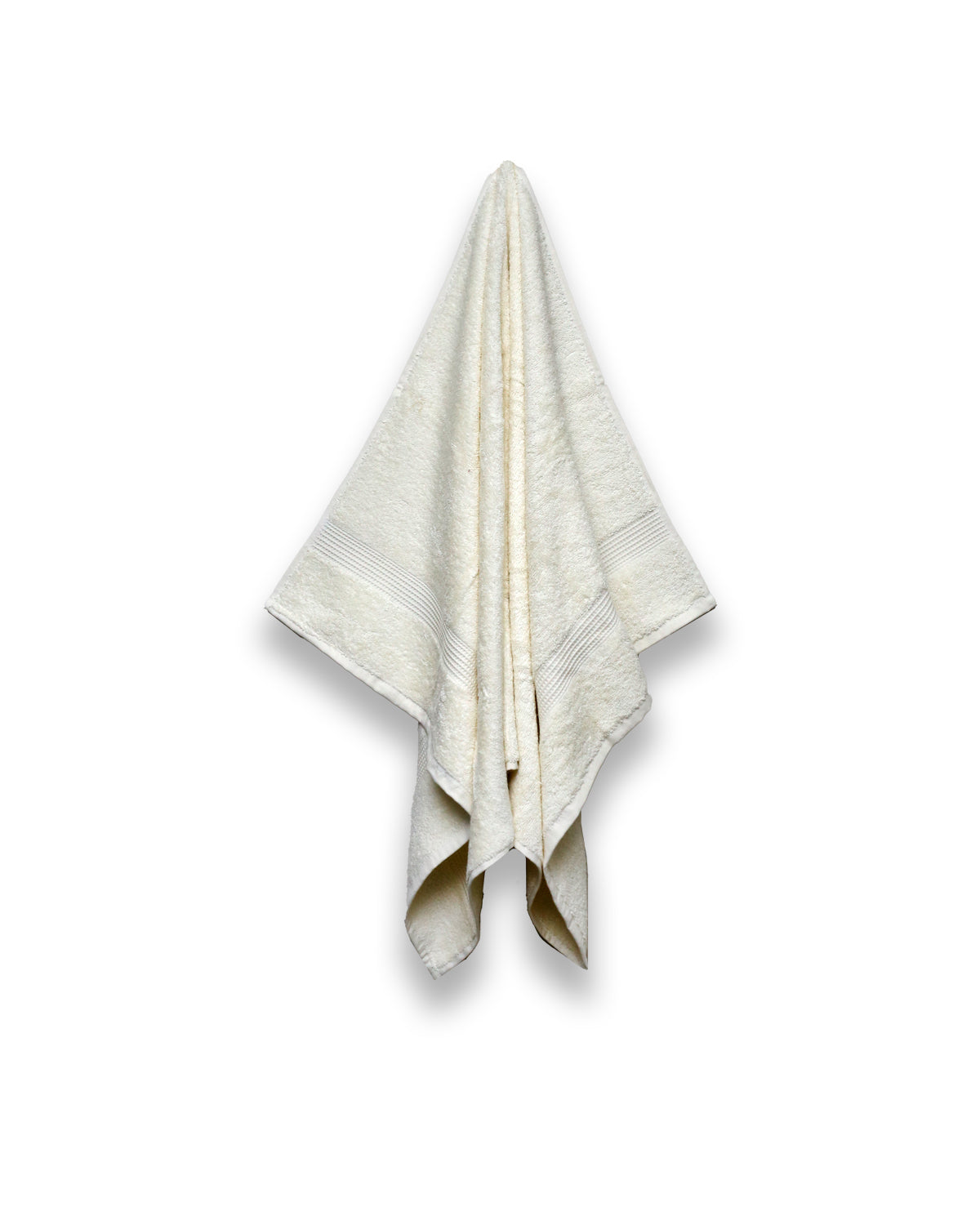 Two Pieces Towel Set (Cream)