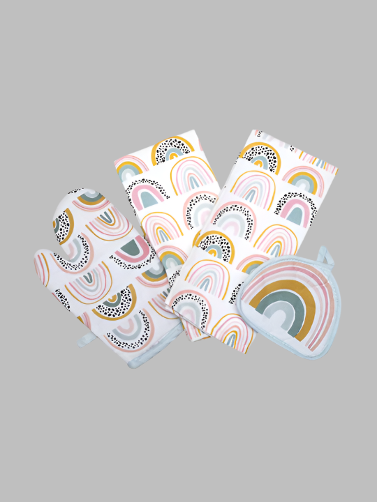 Kitchen Towels Rainbow (2pcs)