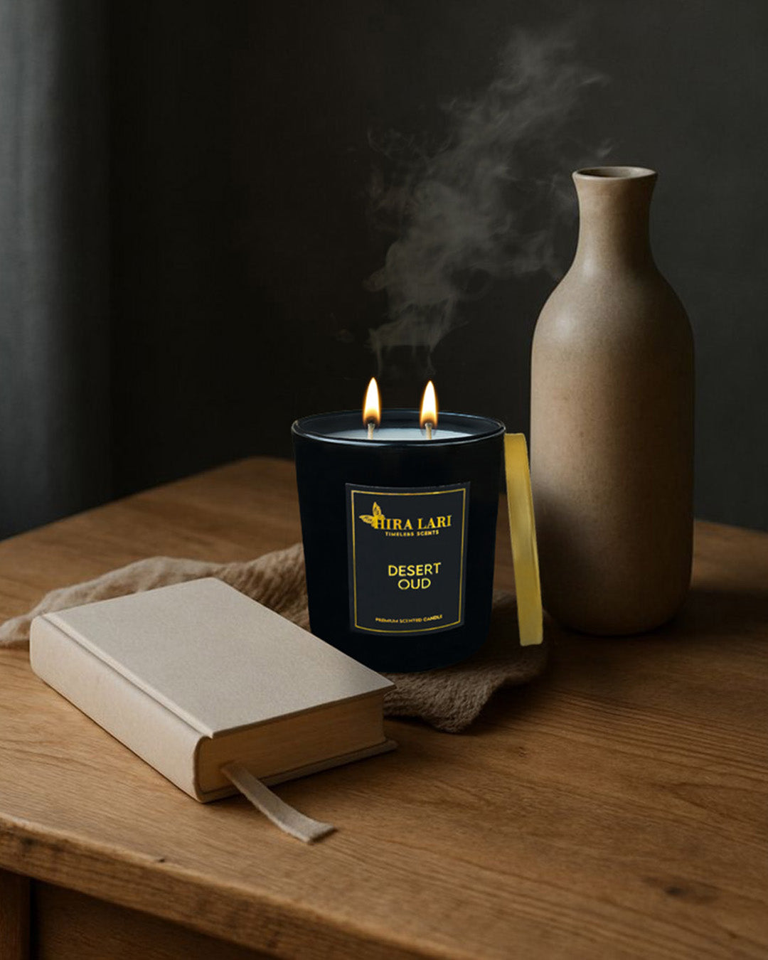 Desert Oud Home Candle Jar – Medium