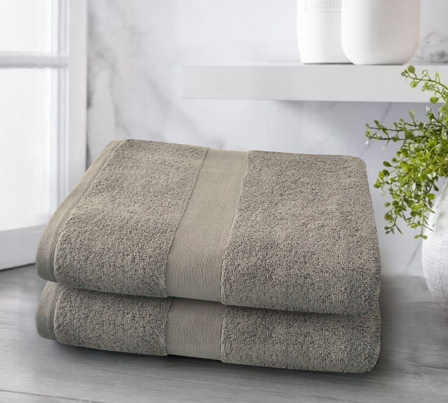 Bath Towel Fancy Tan