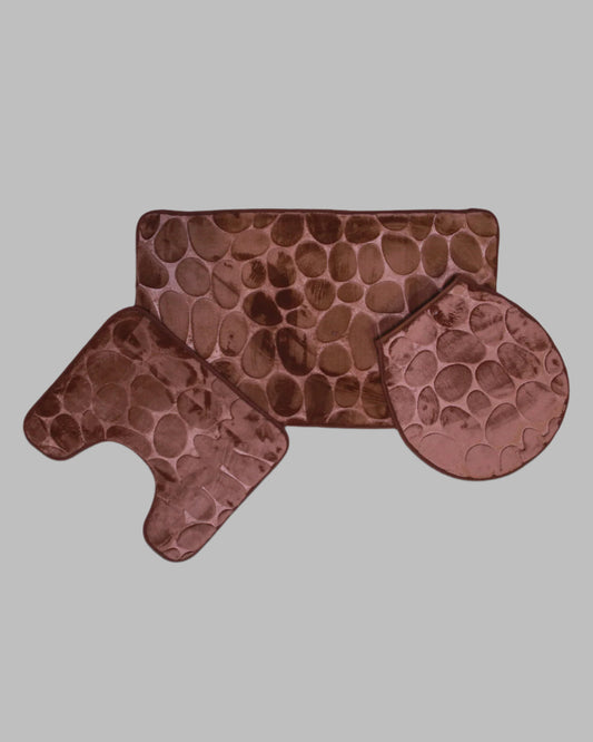 Stone Bath Mat Set – 3-Piece | BM3PST