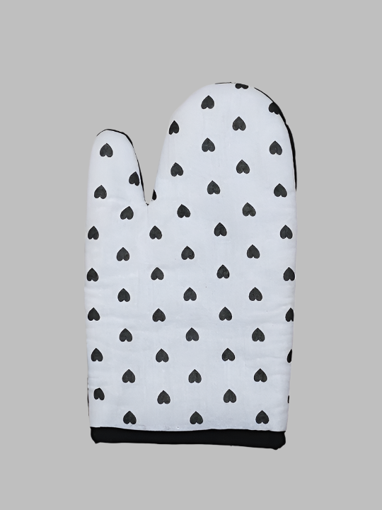 Oven Mitt (Love Black)