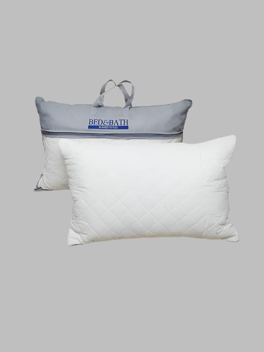 Quilted Hollow Fiber Pillow – 18 x 28