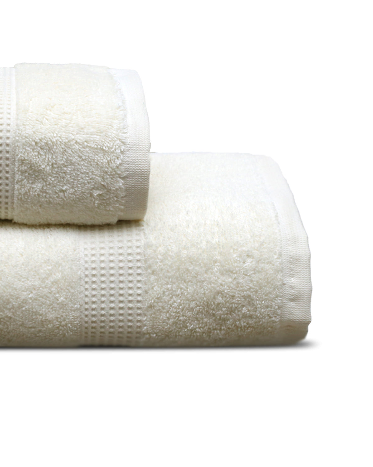 Two Pieces Towel Set (Cream)