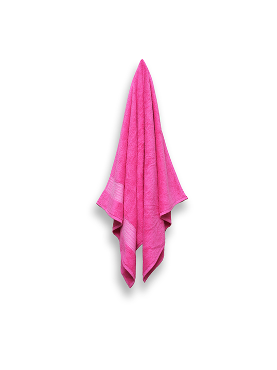 Fushia Bath Towel Fancy - TBTFF
