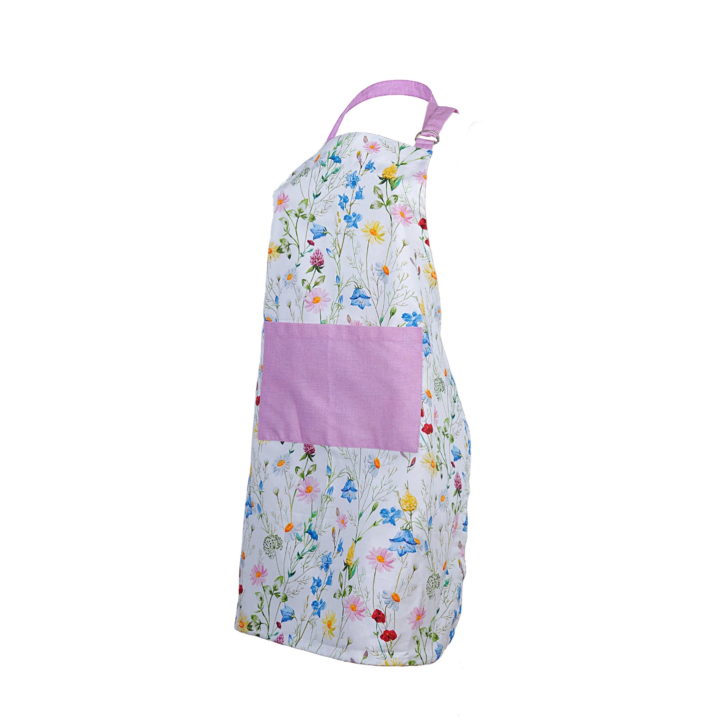 Kitchen Apron – Pink | 33 x 28 Inches | 100% Cotton