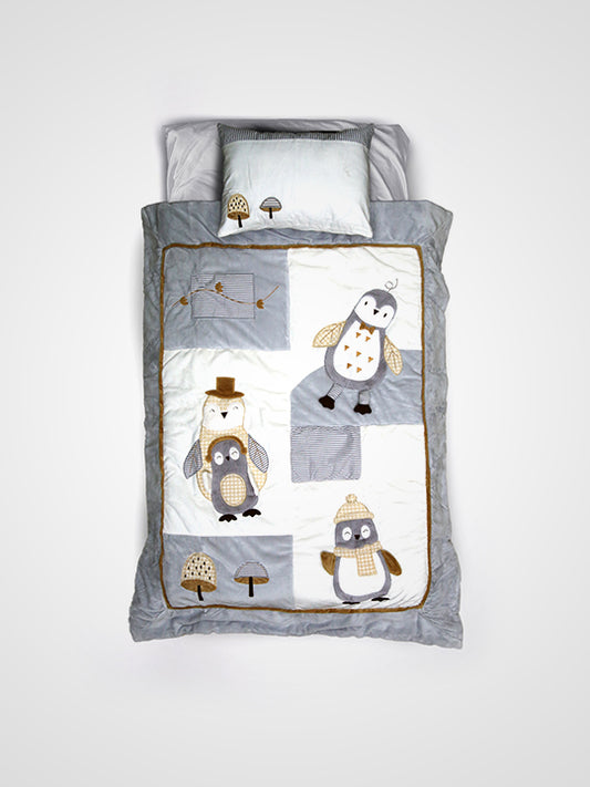 Kids Quilt Set (Penguin Style)