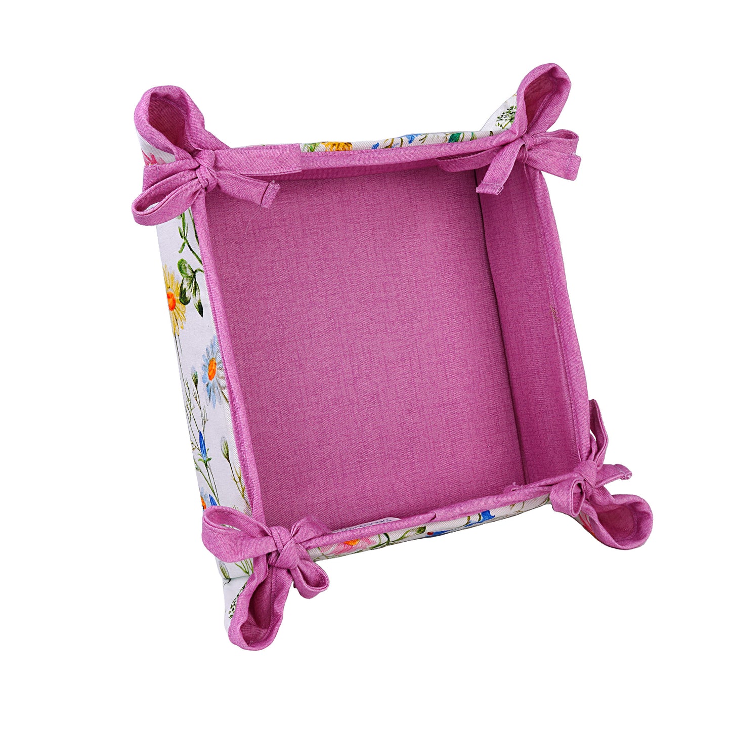 Pink – 6 Pcs Kitchen Basket Set | 100% Cotton