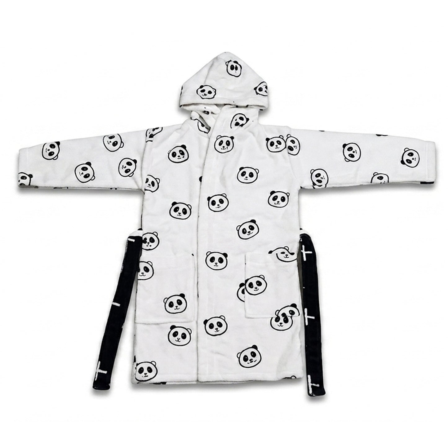 Baby Bathrobe (Printed) – Panda (75 × 75 cm)