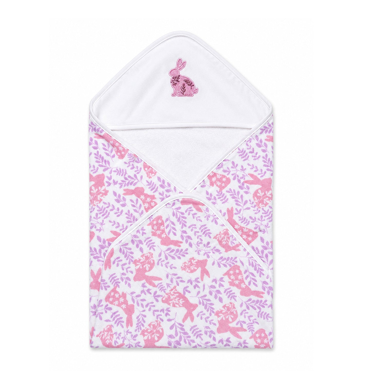 Baby Cap Towel – Bunny Design (75 × 75 cm)