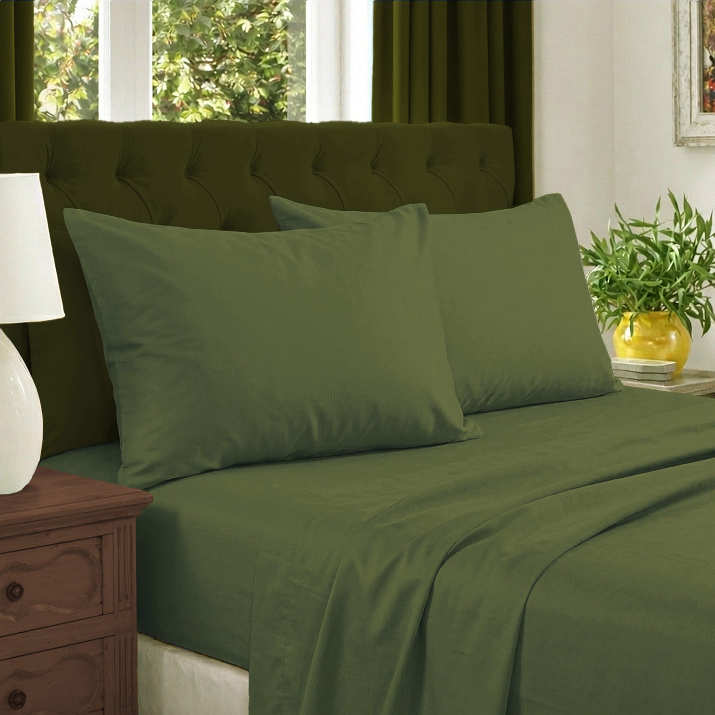HL Dyed Sheet Set – S-Green