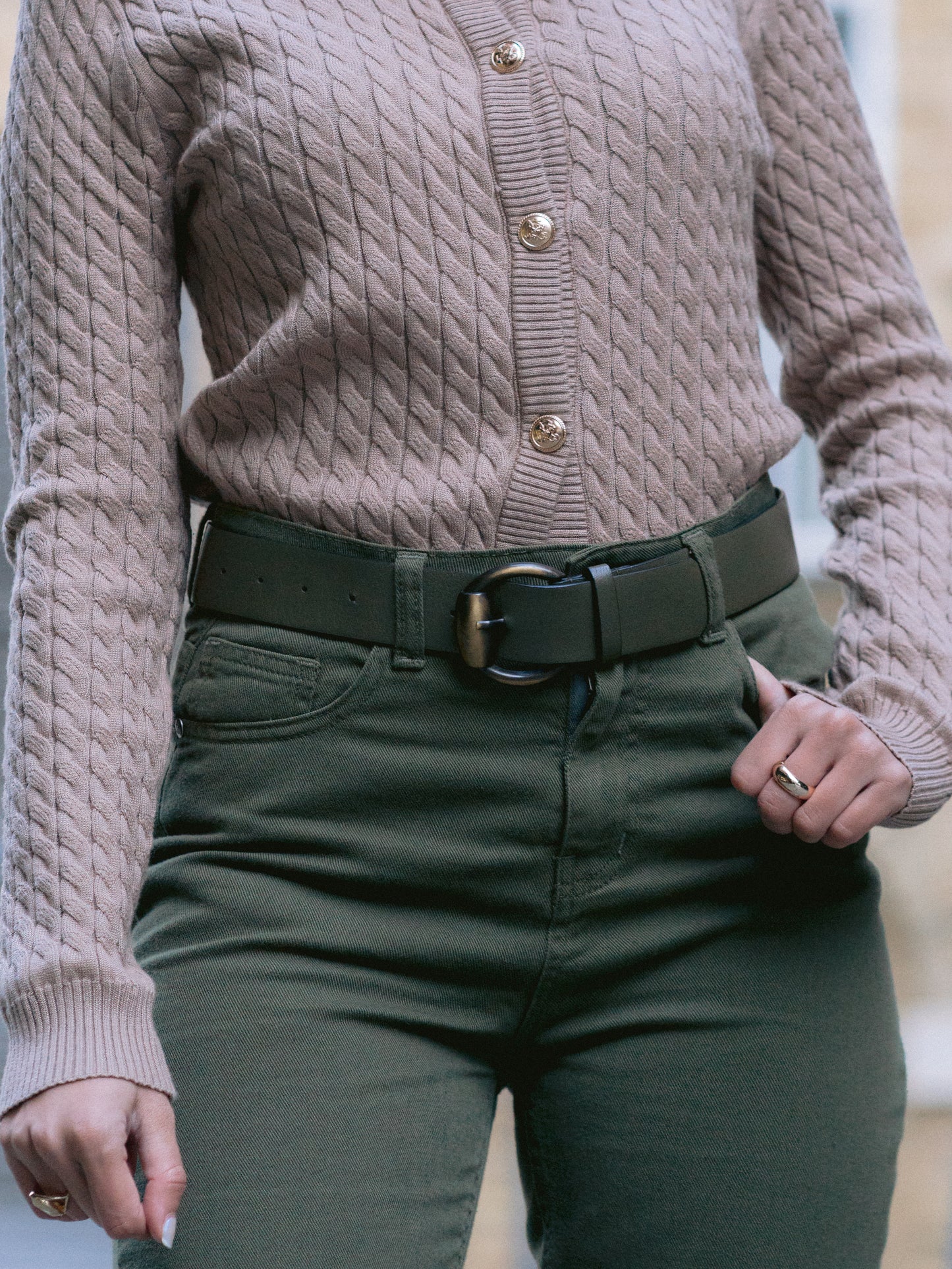 HL Denim Slim Fit Jeans – Classic Olive Green Stylish Denim