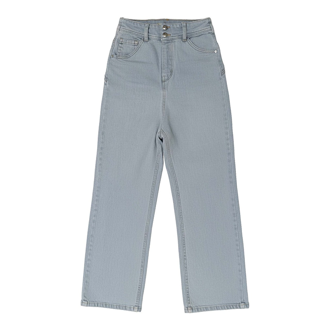 HL Denim Jean Double Button Straight Fit (Sky Blue)