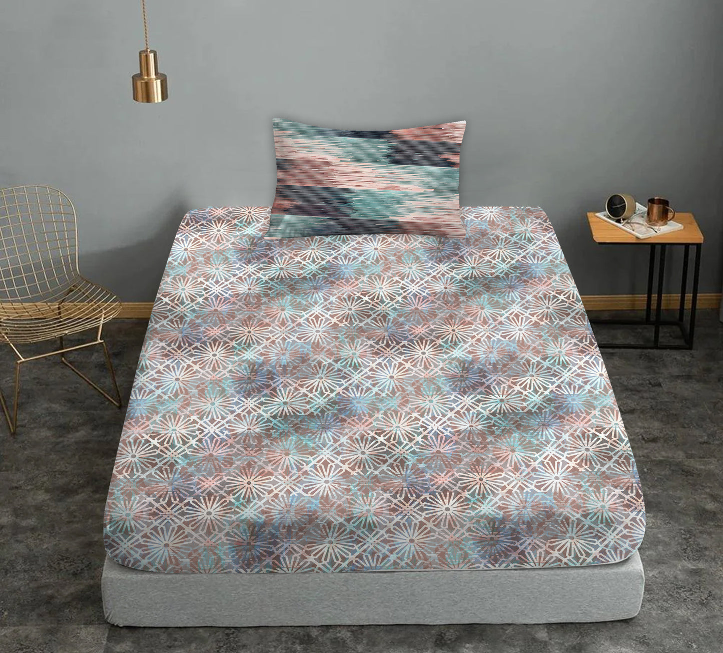 Cherries Fitted Sheet (Line)