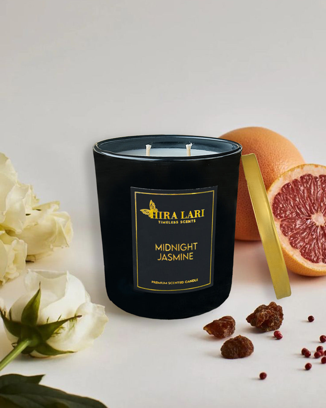 Midnight Jasmine Home Candle Jar – Medium