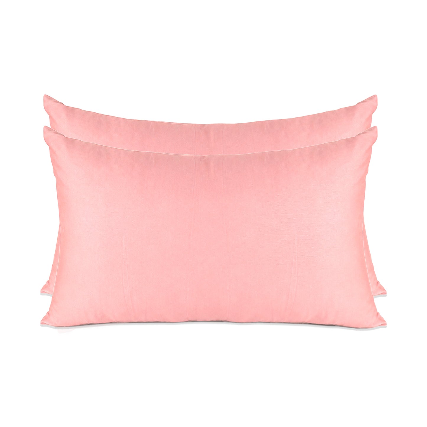Pink Luxury Hotel Collection Pillow Cover Set – 2 Pieces – 20" x 30" – 100% Cotton Sateen TC-200