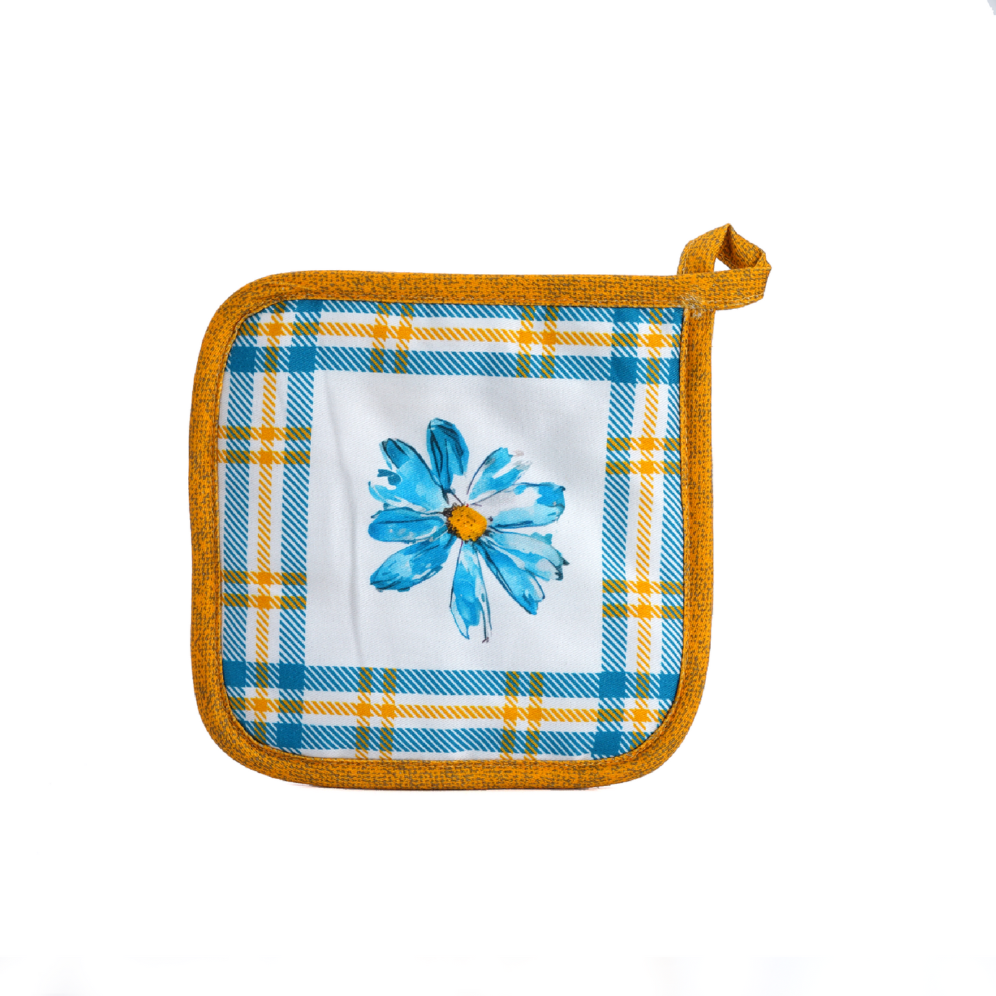 Blue – 6 Pcs Kitchen Basket Set | 100% Cotton