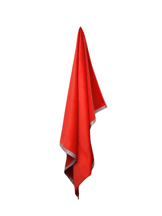 Solid Dark Orange – Beach Sheet