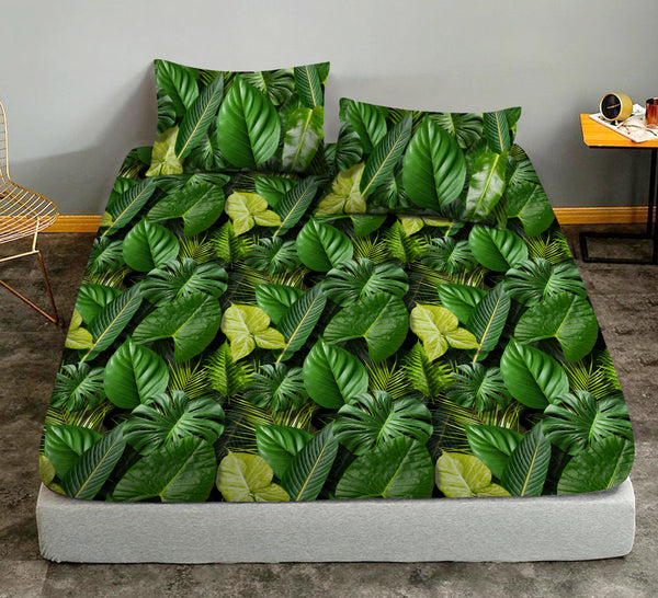 Royal Crest Fitted Sheet (Tropical)