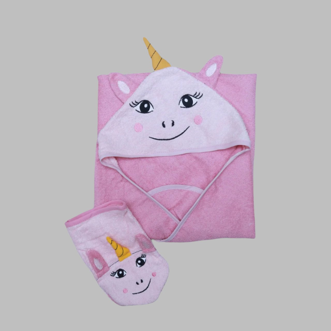 Unicorn Kid Hooded Bath Wrap
