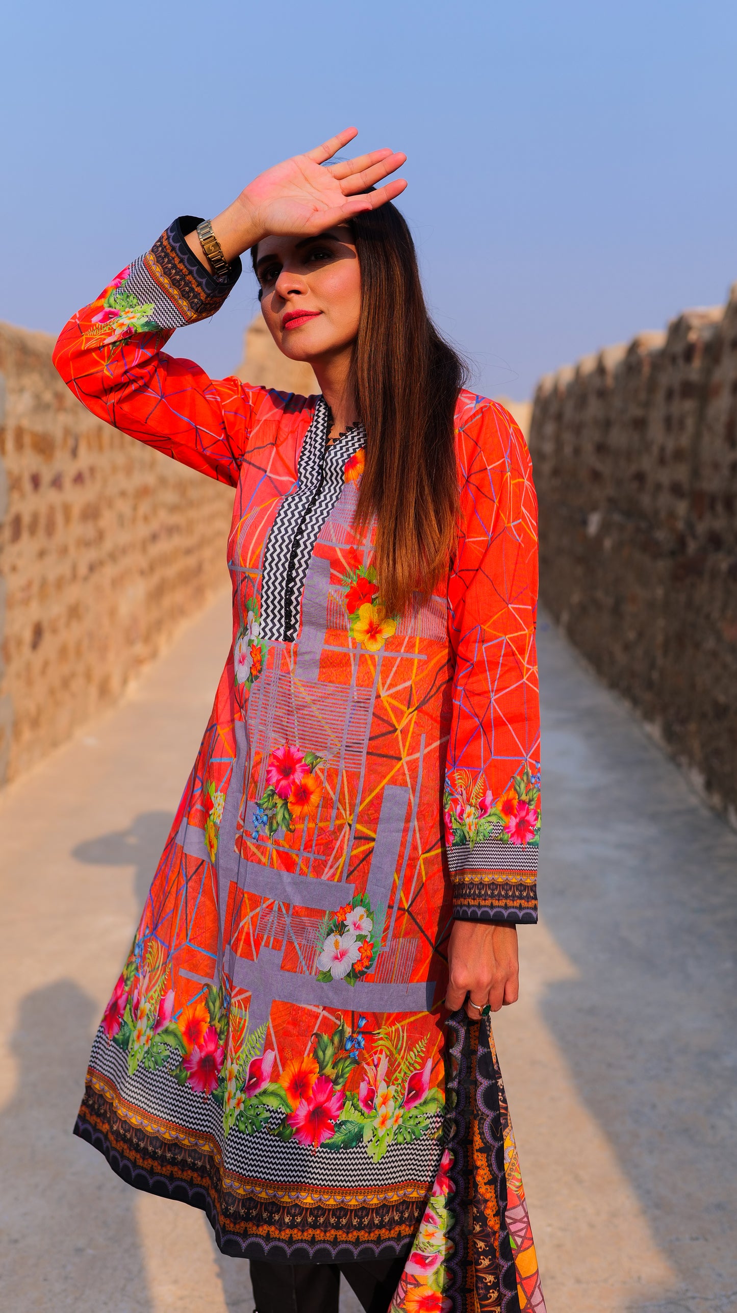 CAPRI by Hira Lari Lawn - 3 Piece Unstitched Lawn Suit