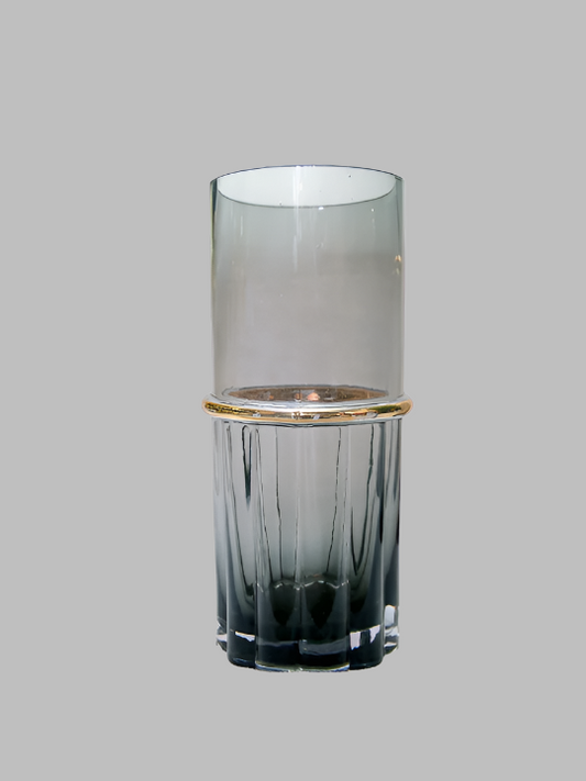 Glass Vase - Black