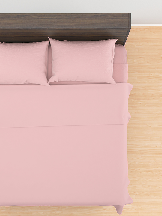 Hotel Collection Flat Sheet Set (Pink)