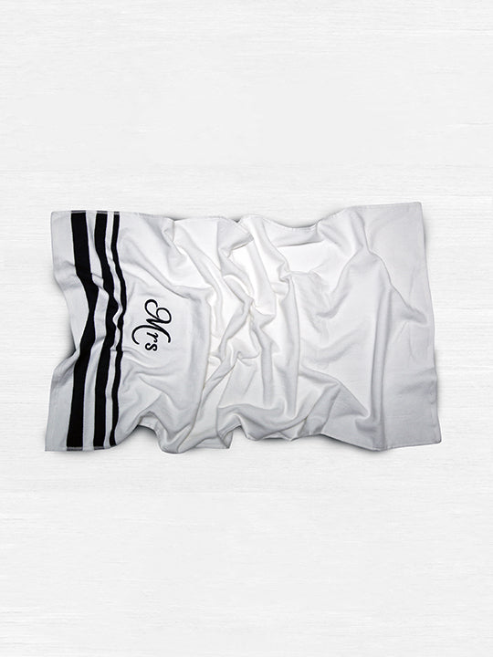 Mr & Mrs Bath Towel Set | TLMMBSWH