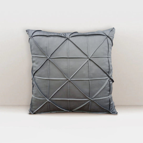 Fancy Cushion Cover (Grey)