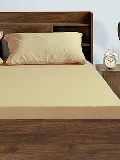 Hotel Collection Flat Sheet Set (Beige)