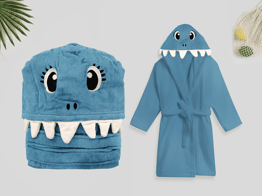 Kids Bathrobe Zumbi
