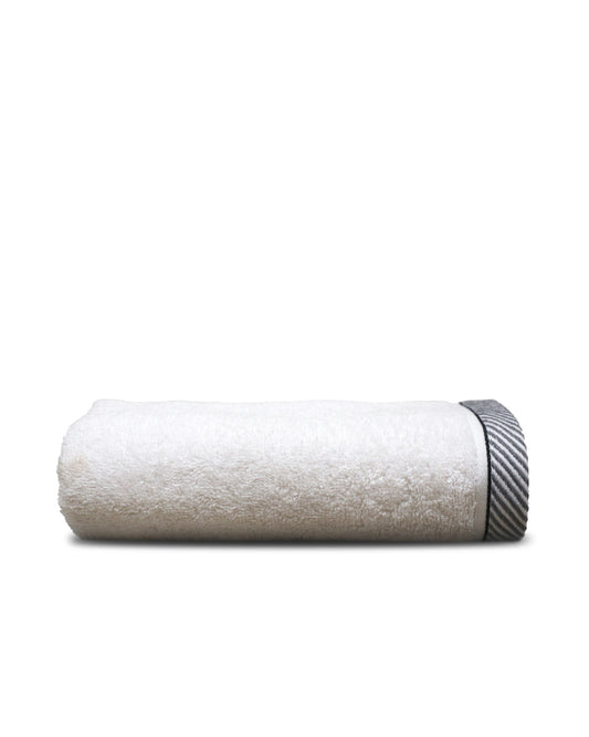 Hand Towel Fancy (White)