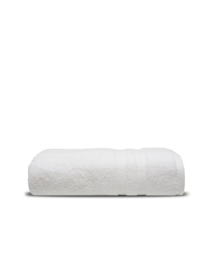 Single Bath Sheet Zero Twist White
