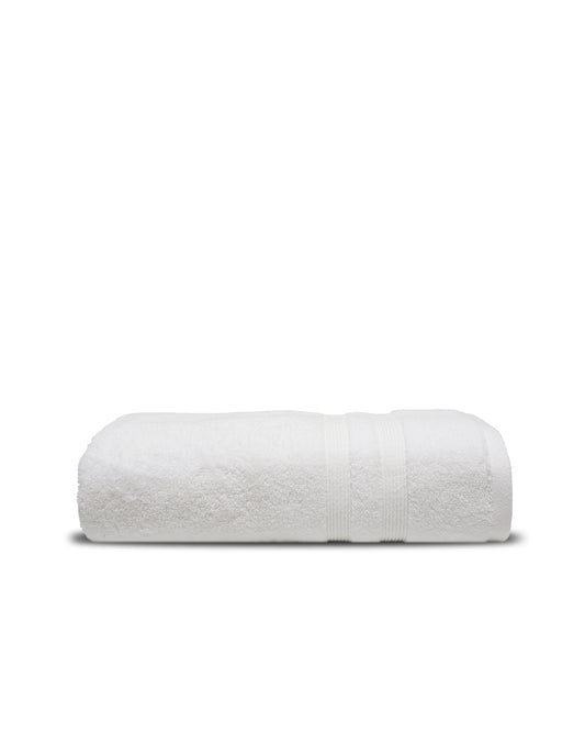 Single Bath Sheet Zero Twist White