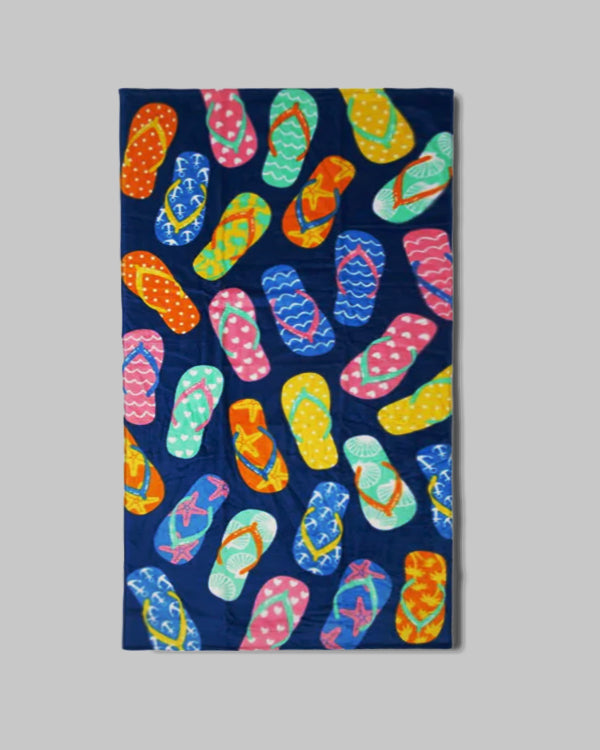 Slippers – Beach Towel