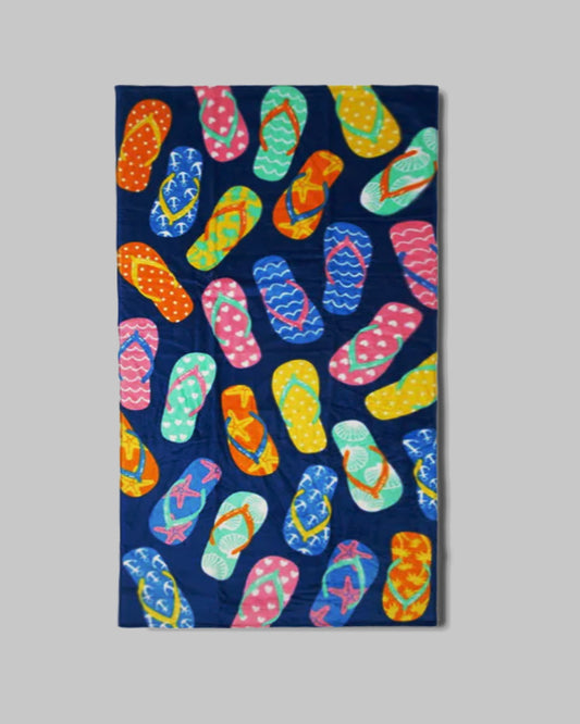 Slippers – Beach Towel