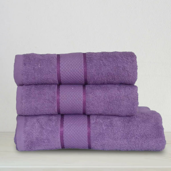 2 Hand Towel 1 Bath Towel Set Fancy