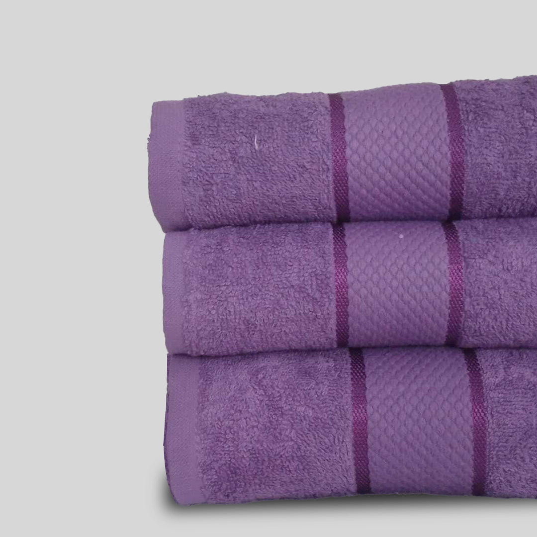 2 Hand Towel 1 Bath Towel Set Fancy