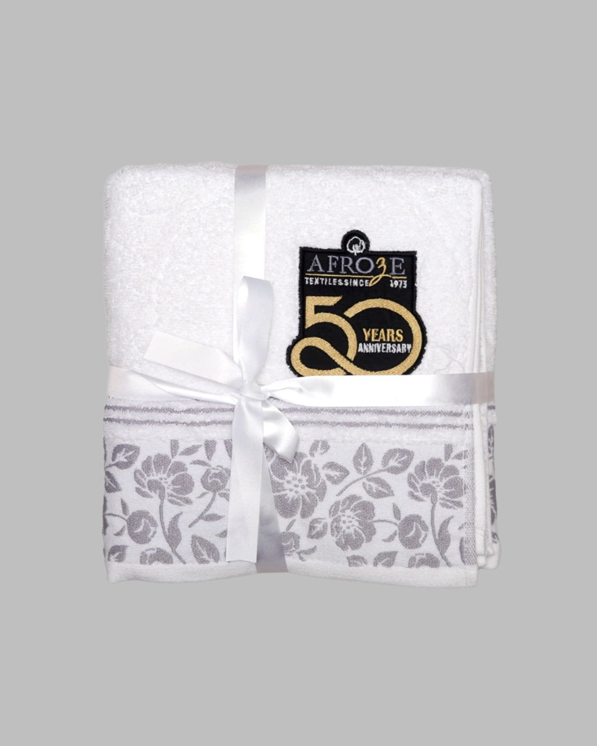 White - 2-Piece Hand Towel Set