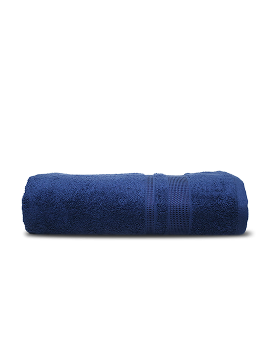 M-Blue Bath Towel Fancy