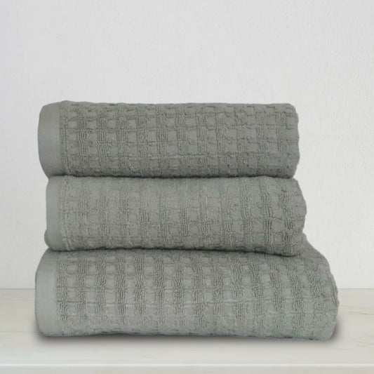 Waffle | 3-Piece Towel Set | THB3WSG