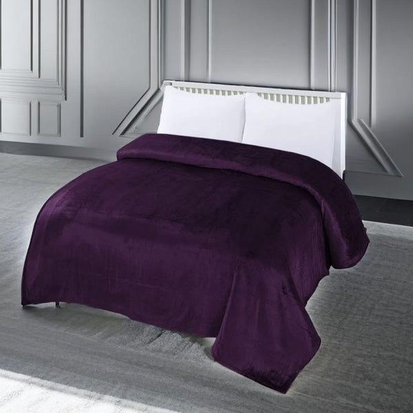 Fleece Blanket  (Purple)