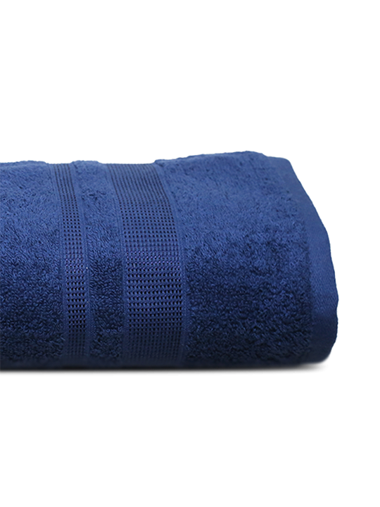 M-Blue Bath Towel Fancy