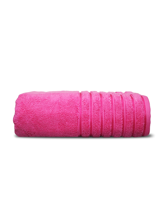 Fushia Bath Towel Zero Twist