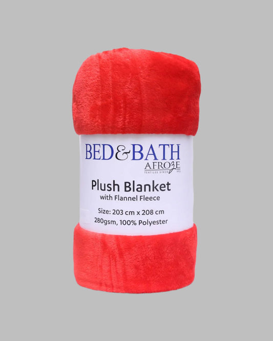 Plush Blanket Orange