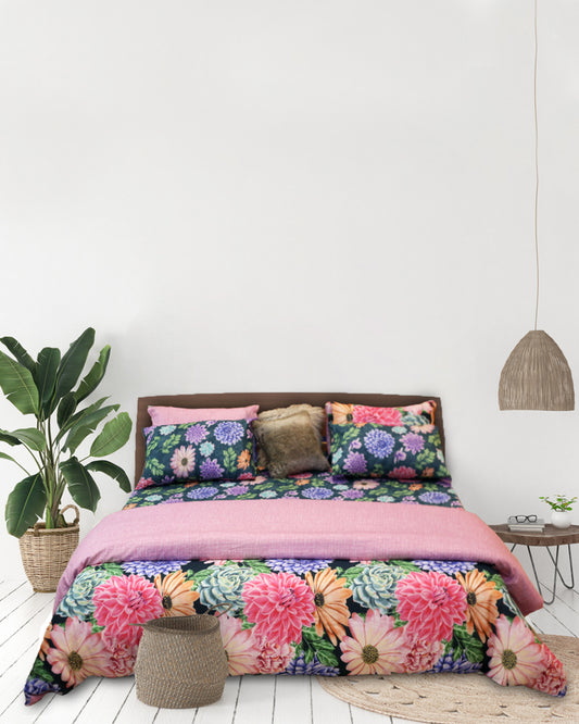 King Quilt Cover Set (Bloom)