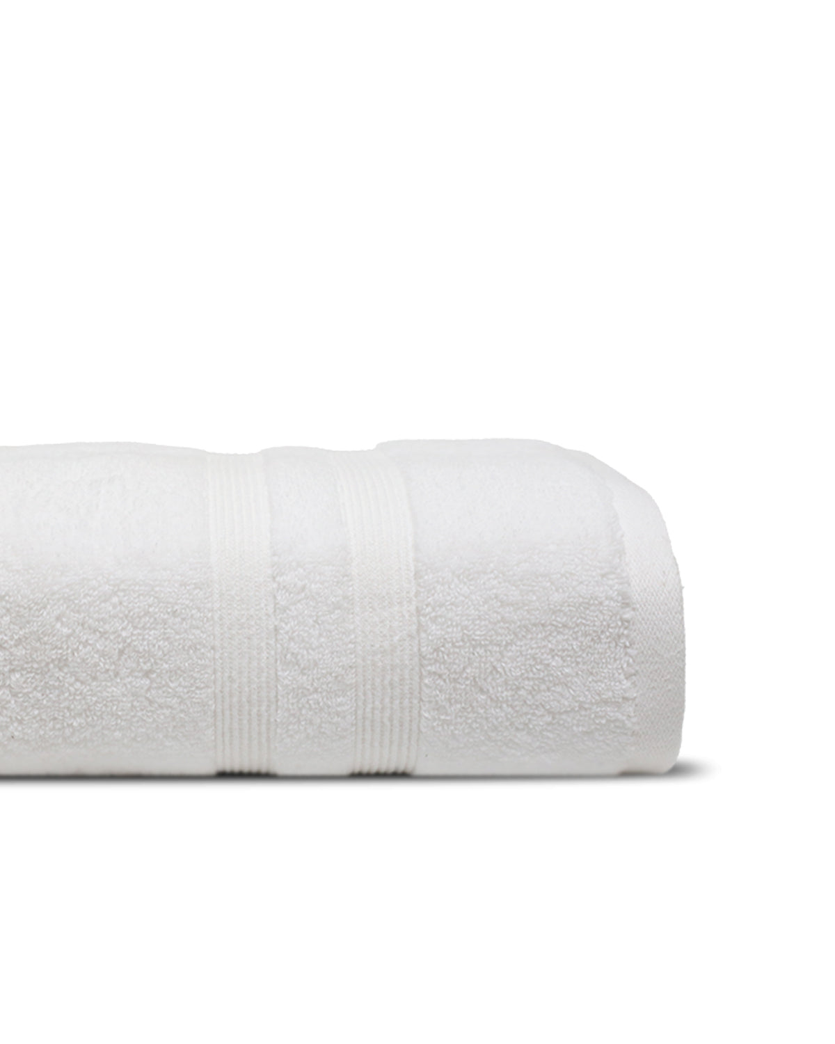 Single Bath Sheet Zero Twist White