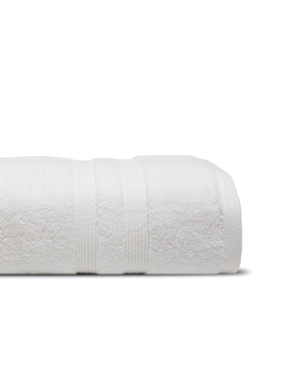 Single Bath Sheet Zero Twist White