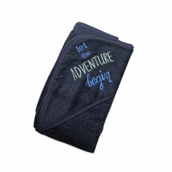 Baby Cap Towel Embroidered  (Adventure)