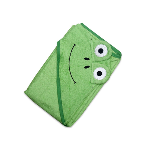 Baby Cap Towel Embroidered  (Frog)